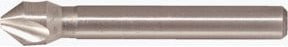 KS Tools HSS Kegel- und Entgratsenker 75° aus Edelstahl in Silber, Durchmesser: 8 mm - Bild 1