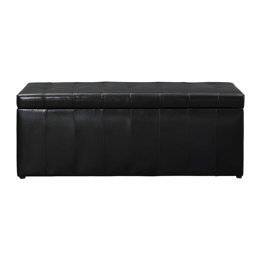 Vente-unique Sitzbank Concierto Schwarz Breite: 130 cm - Bild 2