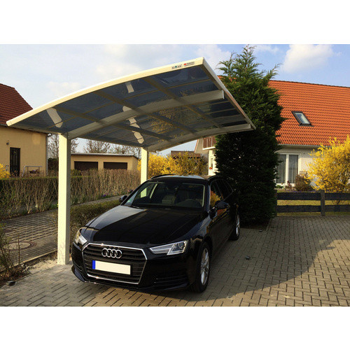 Ximax Einzelcarport Portoforte Typ 80 in Winterweiß B/T: 270,4 x 495,4 cm - Bild 3