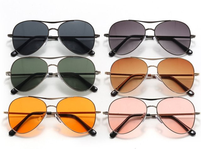 ZUXUB Sonnenbrille für Kinder, Metall, Vollrand - Bild 1