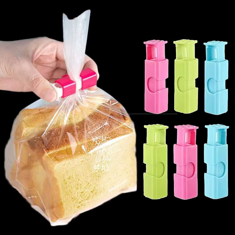 12 Stück Multifunktions-Dichtungsclips aus Kunststoff in Multicolour für Snacks, Brot und Plastiktüten - Bild 2