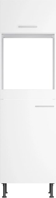 Optifit Küchen-Hochschrank Bengt für Backofen und Kühlschrank, Weiß, B: 60 cm, H: 211,8 cm, T: 58,4 cm - Bild 1