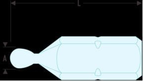 Facom Schraubendreher-Bit Serie 1 Sechskant 5 mm in Weiß - Bild 1