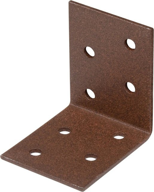 GAH Alberts Duravis Winkelverbinder Rostbraun Duplexbeschichtet B/H/T: 50 x 50 x 40 mm - Bild 1