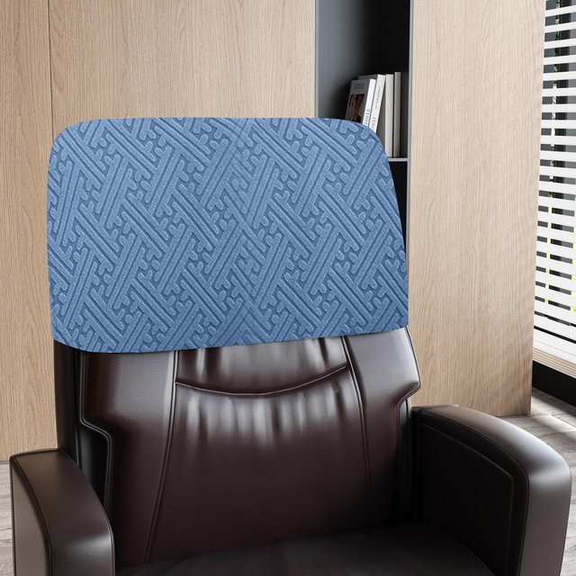 Yiran Furniture Einteiliger Drehstuhlbezug aus elastischem Polyester für Büro- und Esszimmerstühle, One Size - Bild 1