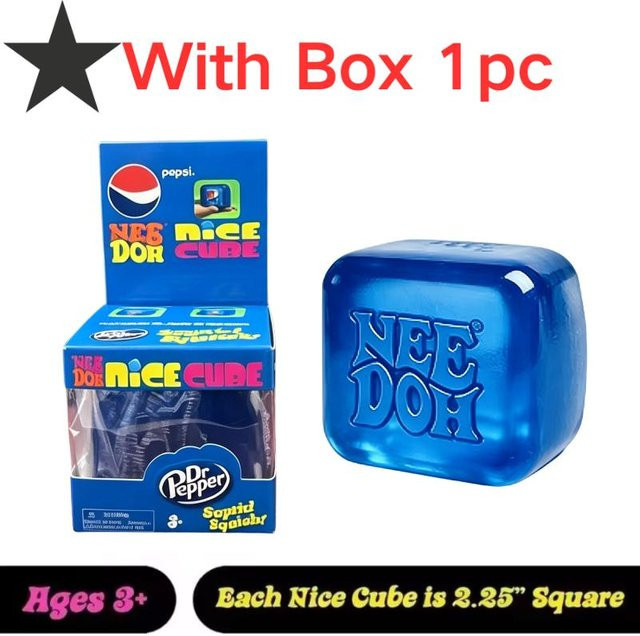 Nee Doh Nice Cube, Weicher Sensorischer Fidget Cube, ab 3 Jahren - Bild 1
