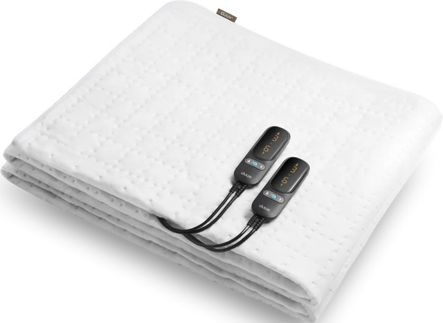 Duux Snooze Fleece Wärmeunterbett in Weiß, B/T/H: 140 x 200 cm - Bild 1