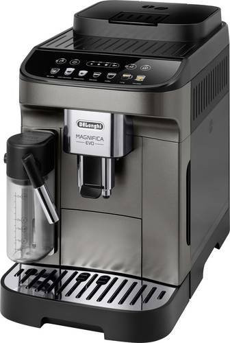 DeLonghi Magnifica Evo ECAM 290.81.TB Kaffeevollautomat in Silber-Schwarz mit LatteCrema System für Bohnen und Pulver - Bild 2