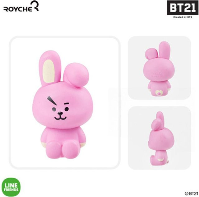 BT21 Monitorfigur von Royche in Pink aus Kunststoff - Bild 1