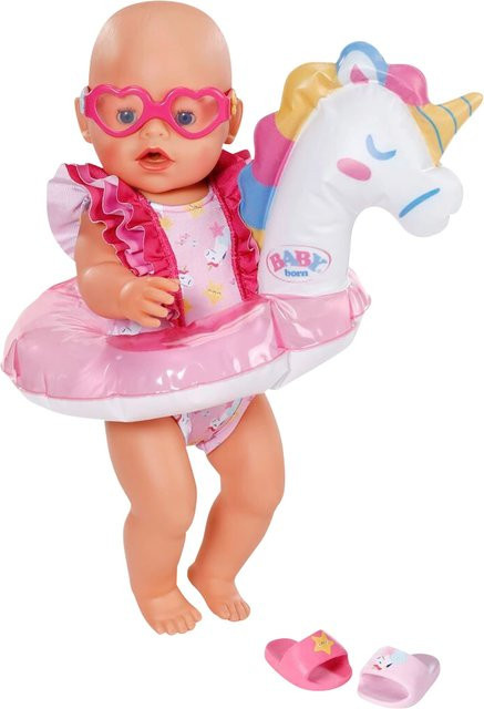 Zapf Creation BABY born Schwimmset Einhorn Puppenzubehör ab 3 Jahren - Bild 1