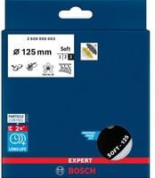 Bosch EXPERT Multihole Universalstützteller weich, Durchmesser: 125 mm, weiß/schwarz - Bild 2