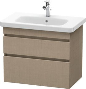 Duravit Waschtischunterschrank DuraStyle, Farbe Leinen, wandhängend, B/T/H: 73 x 44,8 x 61 cm - Bild 1