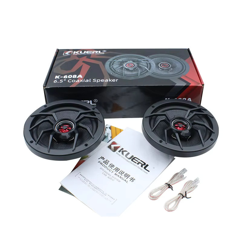 Spider Model 6,5-Zoll Koaxial-Autolautsprecher in Schwarz mit 120 W Hochleistung und 2-Wege-System für HIFI Car Audio Experience - Bild 4