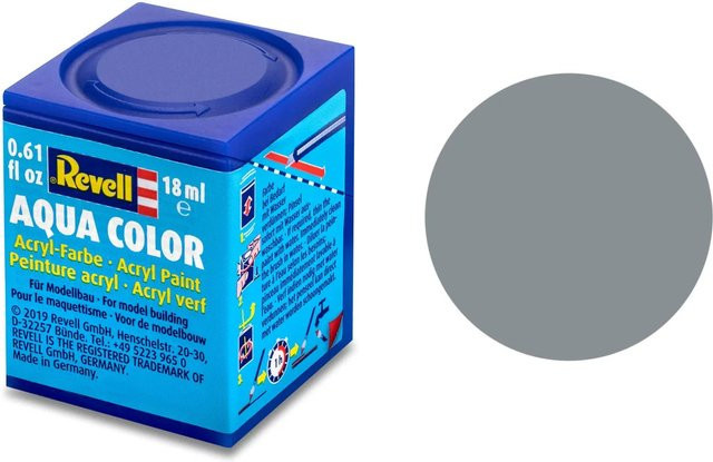 Revell Aqua-Farbe Mittelgrau, Zubehör, 18ml - Bild 3