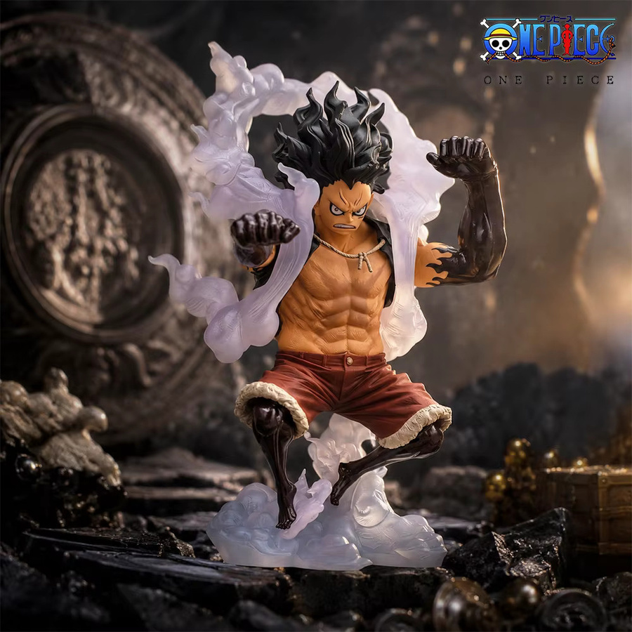 One Piece Gear 4 Luffy Figur, Anime PVC Statue, 1-teiliges Set - Bild 2