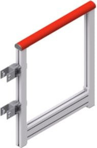 Hymer Durchgangssperre in Rot, Breite: 100 cm - Bild 1