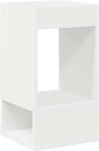 vidaXL Beistelltisch in Weiß aus Holzwerkstoff, modern, B/T/H: 30 x 30 x 56 cm - Bild 1