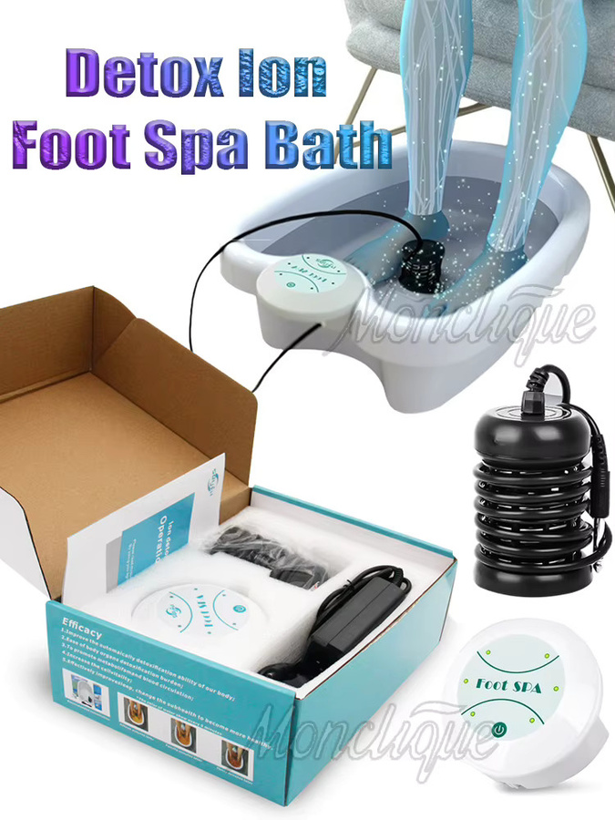 monclique Detox-Ionen-Fußbad-Maschine, Elektrisches Mini-Fußbad, Unisex - Bild 6
