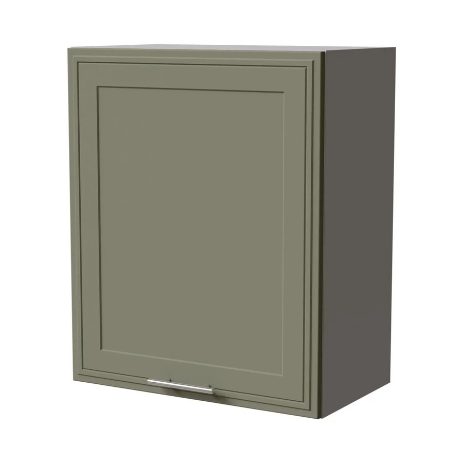 Feldmann-Wohnen Hängeschrank Salo W2 Küchenschrank in Grau und Reed Green Matt mit Kassettenoptik, B/T/H: 60 x 32,5 x 72 cm - Bild 2