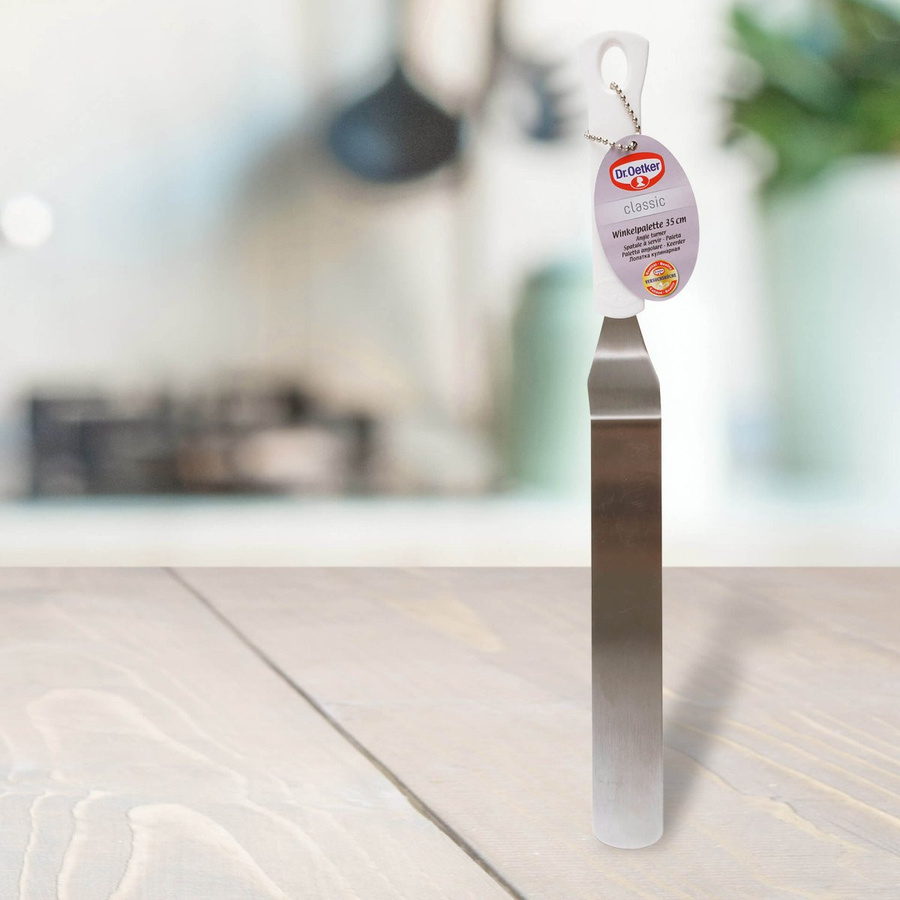 Dr. Oetker Winkelpalette aus Edelstahl in Silber, Breite: 36 cm - Bild 2