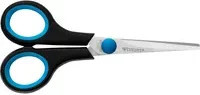 Westcott Universalschere Easy Grip gerade, symmetrisch, Edelstahl, für Linkshänder, 14 cm - Bild 1