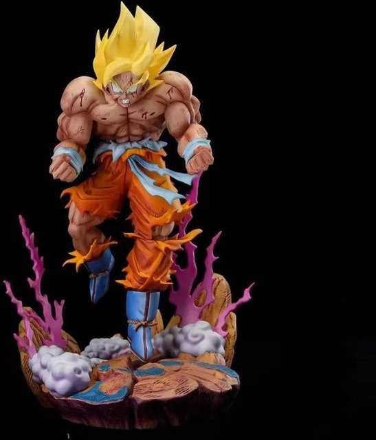 Bandai Dragon Ball Z Son Goku Super Saiyan Actionfigur, Kunststoff - Bild 1