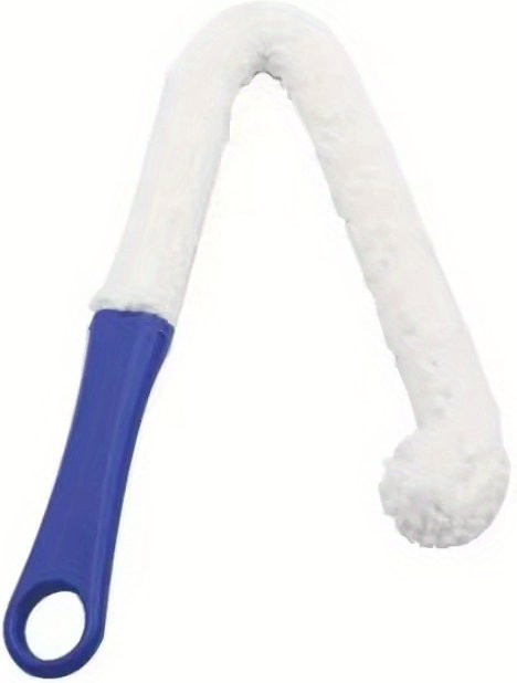 Leeseph Flaschenbürstenreiniger aus Kunststoff für schmale Flaschenhälse, flexible Schaumstoff-Reinigungsbürste für Wasserflaschen, Vasen und Babyflaschen, Länge: 44 cm, Durchmesser: 3 cm - Bild 1