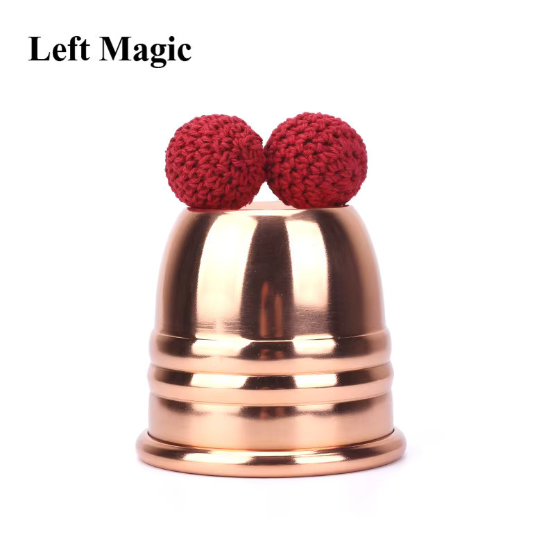 Left Magic Super-Kupfer-Chop-Becher, Zauberrequisiten, Kupfer, Metall - Bild 2