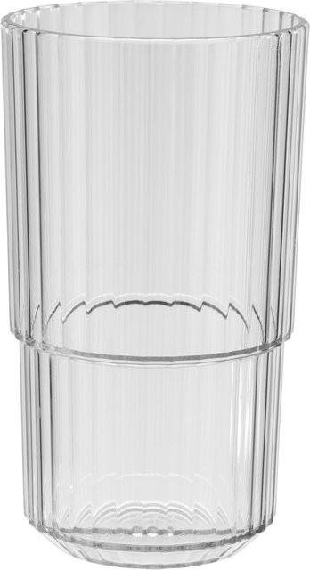 APS Trinkbecher LINEA Tumbler aus Tritan, transparent, 500 ml, B/T/H: 8,5 x 8,5 x 15 cm - Bild 1