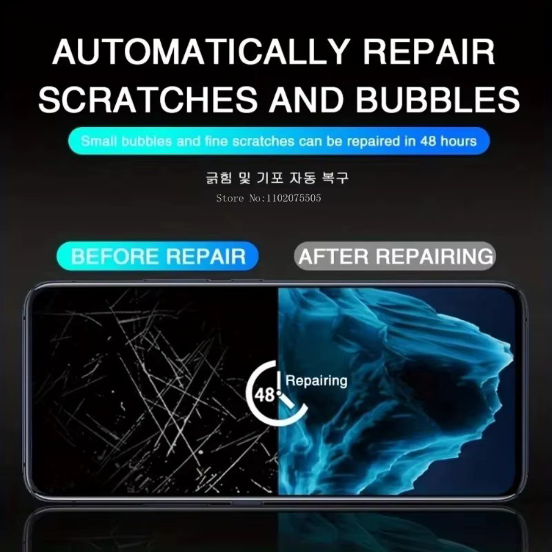 4 Stück Hydrogel-Displayschutzfolien für Samsung Galaxy A56 in Transparent mit HD-Bildqualität - Bild 2