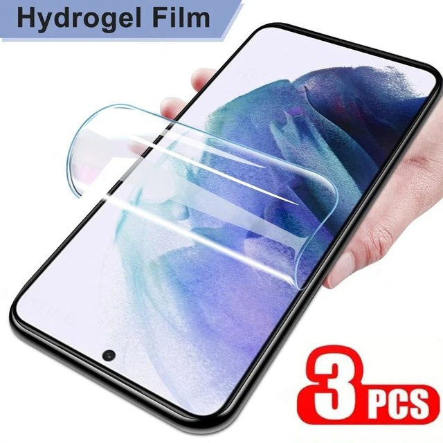 3er-Pack Hydrogel Displayfolie für Vivo Y21S, Y31, Y20, Y20S, Y20i, Y53S, Y33S, Y12S, Y11S in Transparent - Bild 1