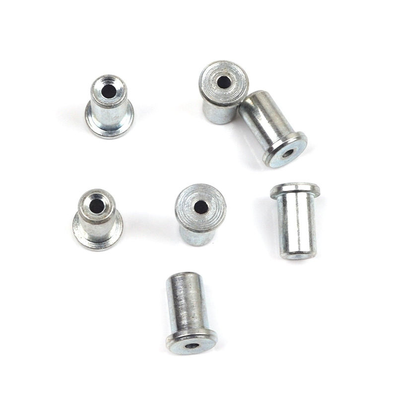 BROSS Fensterheber Seilzug Endstift Anschlagniete in Silber, 100 Stück, Maße: 6,5 x 9,1/1,7 mm - Bild 2