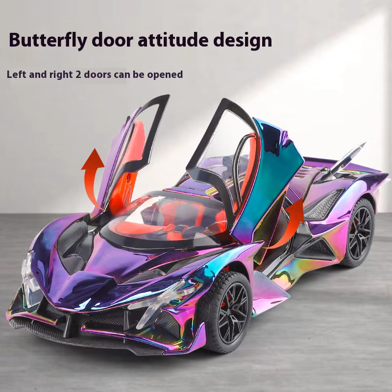 Maisto Apollo EVO Sportwagen Modell, 1:24, Bunt / Mehrfarbig, mit Sound und Licht - Bild 2