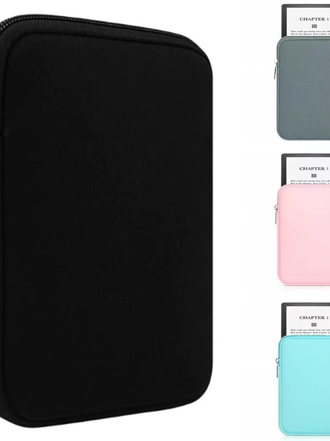 Bunte E-Reader-Hülle für Kindle Paperwhite, Kobo, Boox, Surface und Xiaomi, leichte Tragetasche in Pink und Multicolour - Bild 4
