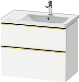 Duravit Waschtischunterschrank D-Neo in Weiß glänzend, B/T: 78,4 x 45,2 cm - Bild 1