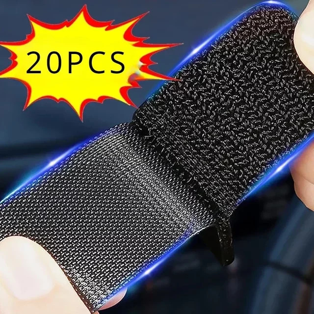 Selbstklebendes doppelseitiges Klebeband in Schwarz für Auto-Teppich-Pads und Armaturenbretter - Bild 1