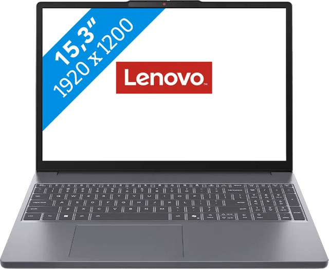 Lenovo IdeaPad Slim 3 15ARP10 Laptop in Grau mit 15,3 Zoll Display, AMD Ryzen 7, 16GB RAM und 512GB SSD - Bild 1