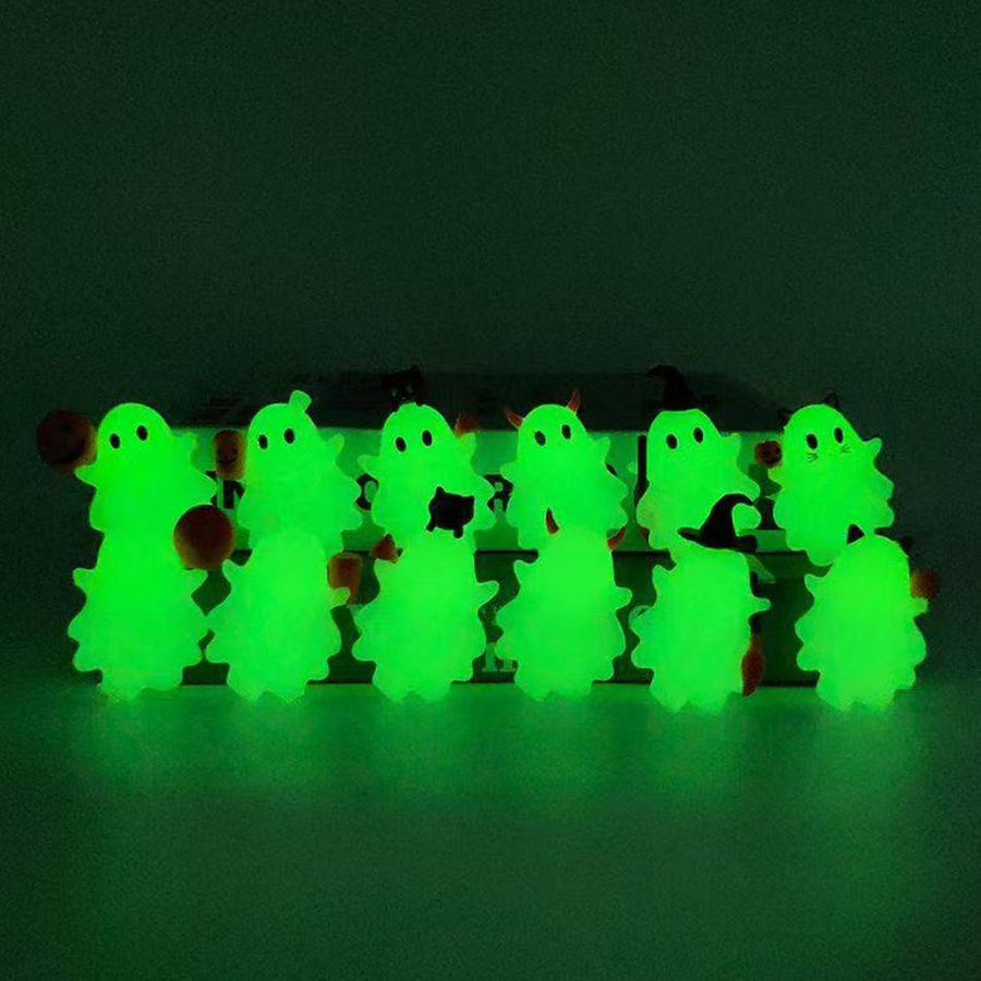 Yiran toy Ghostees Halloween Geist Handy-Anhänger Schreibtischfigur - Bild 2