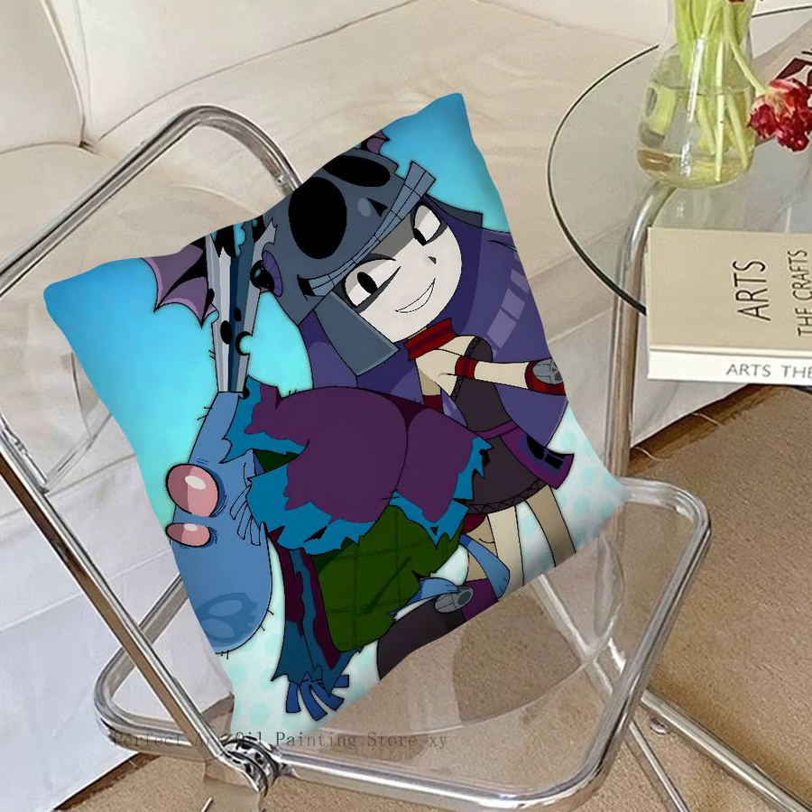 Kayou Rayman Legends Anime Kissenbezug quadratisch, Mehrfarbig, Breite: 40 cm, Höhe: 40 cm - Bild 4