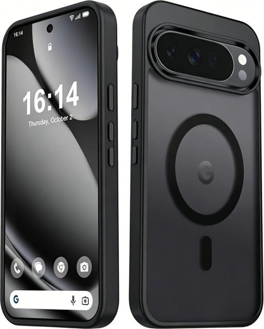 OLPAY Magnetische Schutzhülle in Militärqualität für Google Pixel 10 9 Pro XL 10 A 9A 10A 10Pro 9Pro 10ProXL Matte Phone Cover Transparent - Bild 1