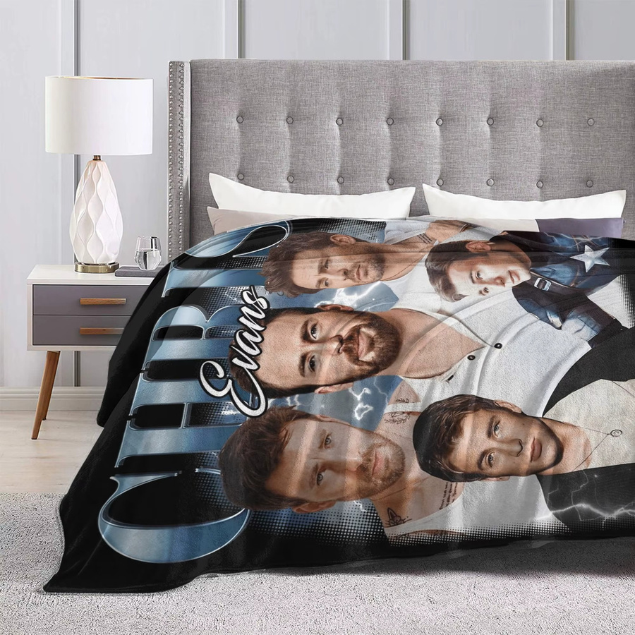 Chris Evans Flanell-Decke in Multicolour, atmungsaktive und warme Überwurfdecke aus Polyester - Bild 4