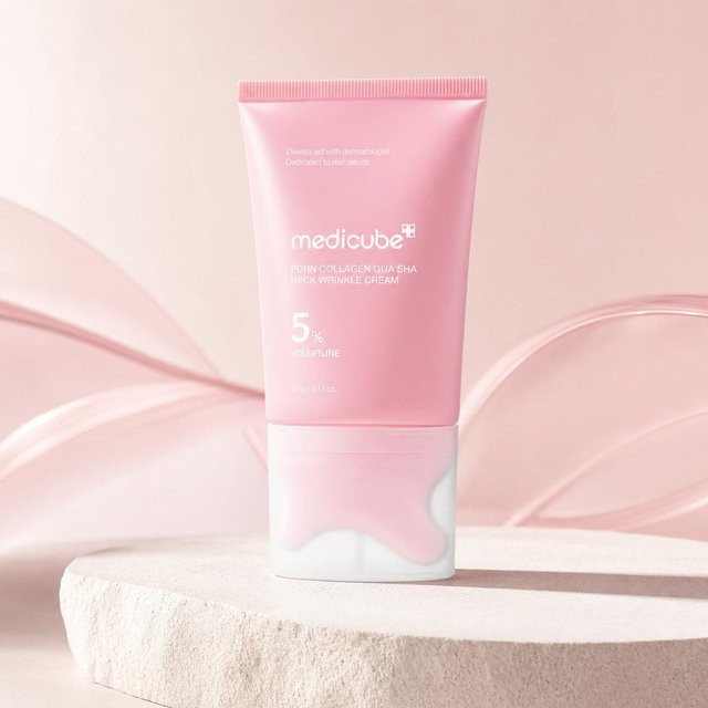 Medicube PDRN Kollagen Gua Sha Creme, Niacinamid, Retinol, Peptide - Bild 1