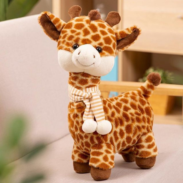 Binchi Fitness Giraffe, Cordplüschtier, Plüschpuppe, 55cm, ab 14 Jahre - Bild 1
