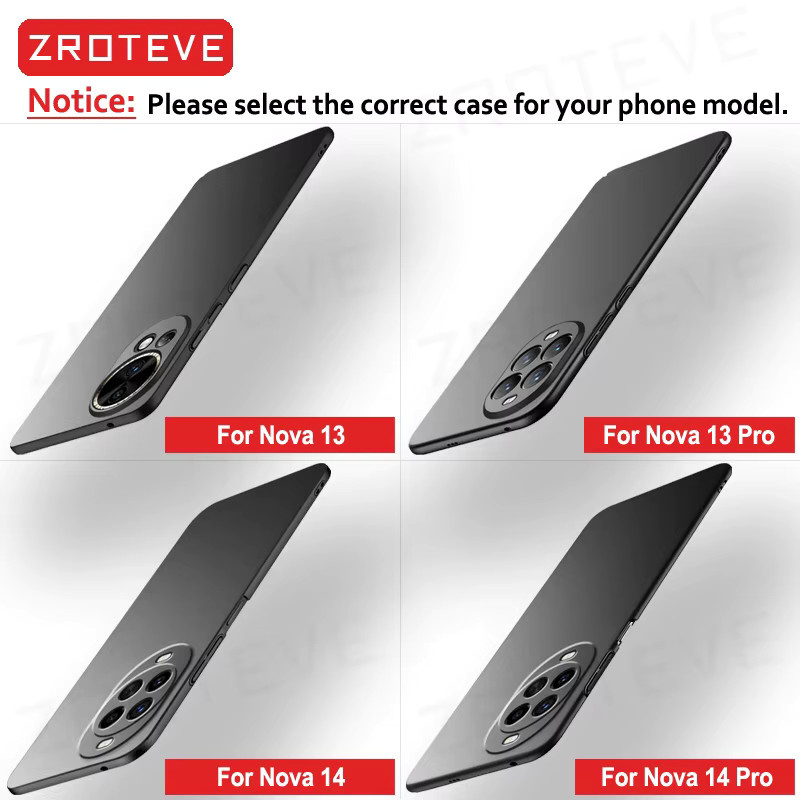 ZROTEVE Ultra Slim Matte Hard PC Cover für Huawei Nova 14, Nova 15 5G und Nova 13 Pro - Bild 2