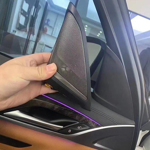 Upgrade-Set für BMW 5er G30 G31 (2018-2023) mit Autotür-Hochtönern links und rechts in Schwarz - Bild 1
