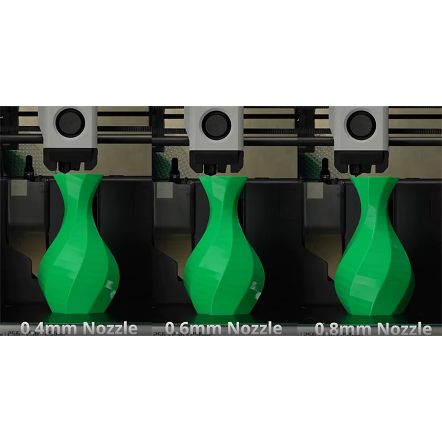 Bambu Lab Standard-Hotend für H2D/H2S/H2C mit gehärteter Stahldüse in 0,2/0,4/0,6/0,8 mm für Bambulab H2D-Kits - Bild 3