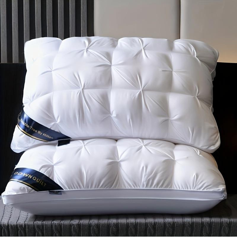 DHDH Luxuskissen mit Nackenstütze in Weiß, B/H: 74 x 48 cm, 1000g Polyester - Bild 2