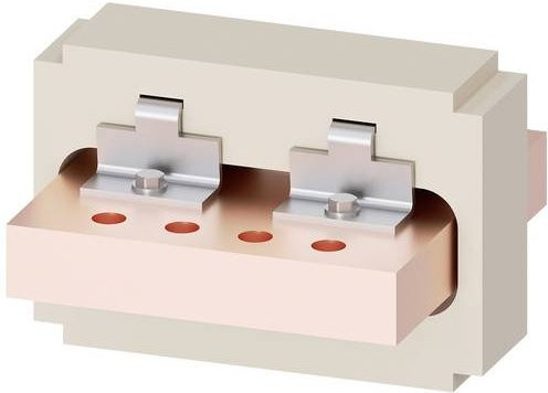 Siemens Stromsensor 3WA9111-0AA33 in Weiß und Messing - Bild 1