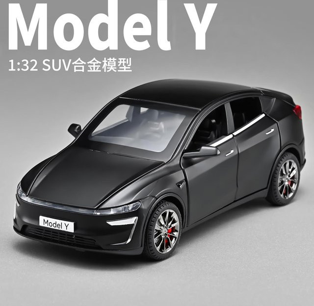 Linyi toy car Model Y, Legierung Auto Modell, 1:32, mit Sound und Licht, Pull Back - Bild 1