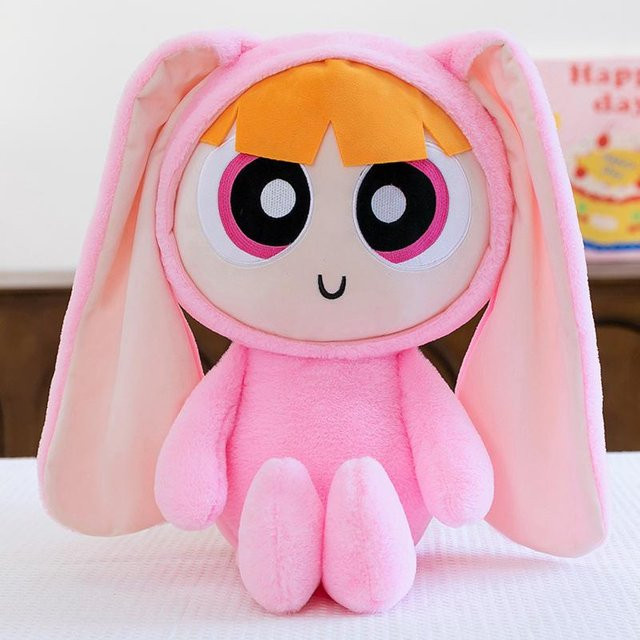 BC Pet Supplies Powerpuff Girls Hase Kaninchen Plüschtier, Blossom, 40cm - Bild 1